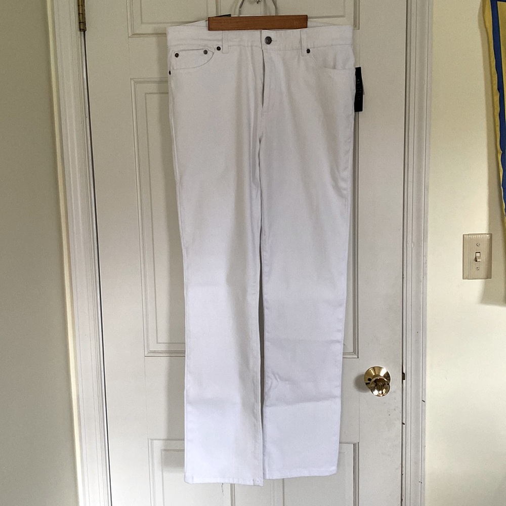 Ralph Lauren white jeans